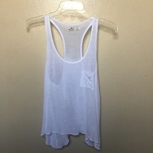 White Hollister Tank Top